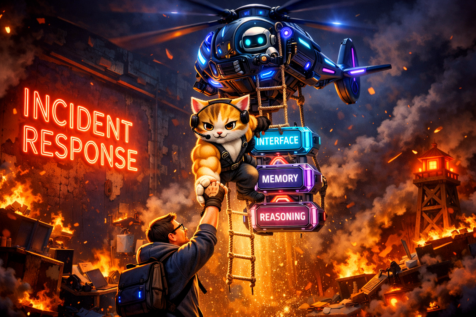 The Three-Layer Pattern for AI in Production Operations